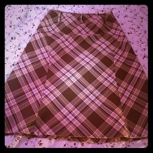 Plaid Skirt